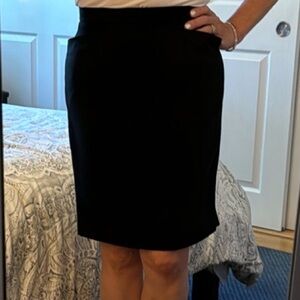 Votre Nom Paris Classic Black Pencil Skirt Size 38